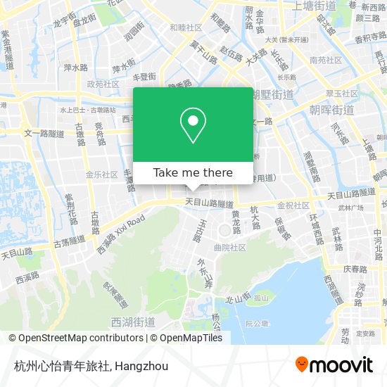 杭州心怡青年旅社 map