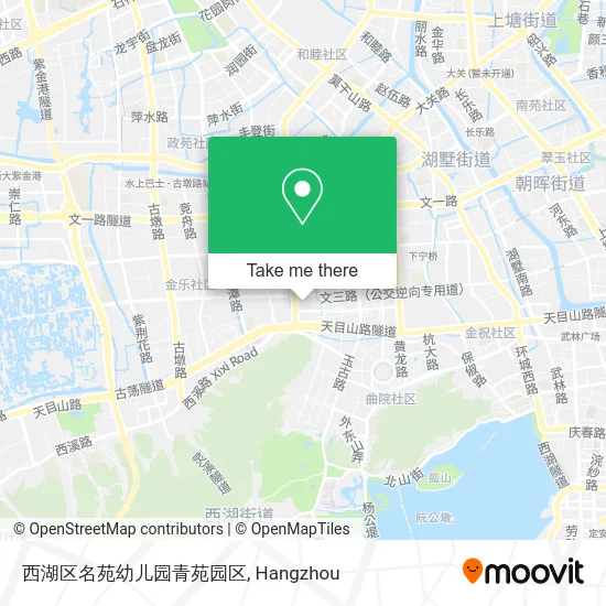 西湖区名苑幼儿园青苑园区 map