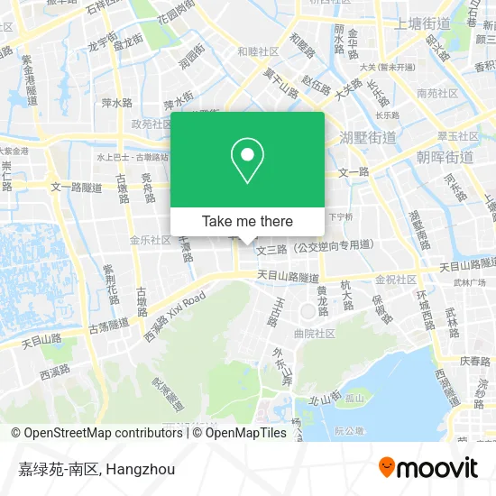 嘉绿苑-南区 map