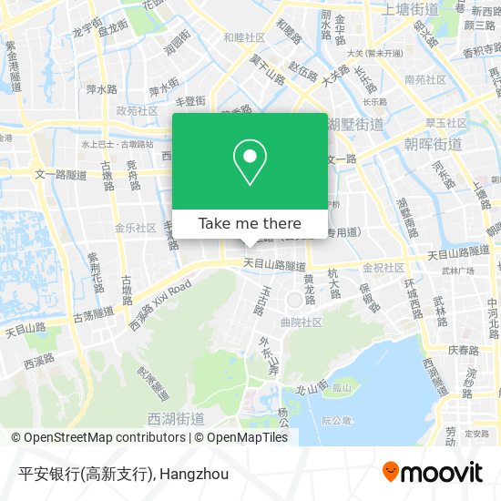 平安银行(高新支行) map
