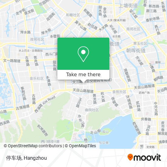 停车场 map