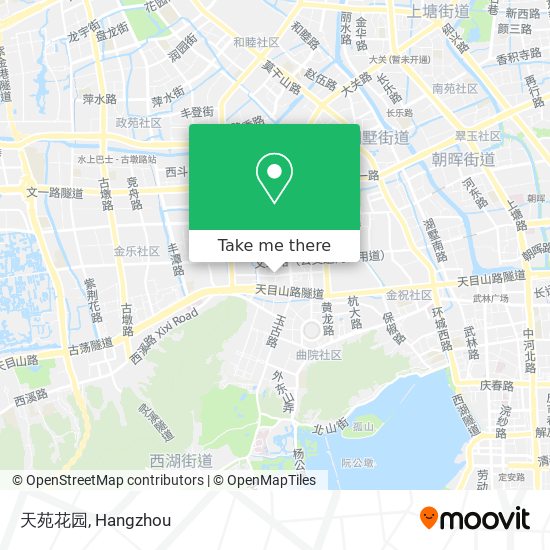 天苑花园 map