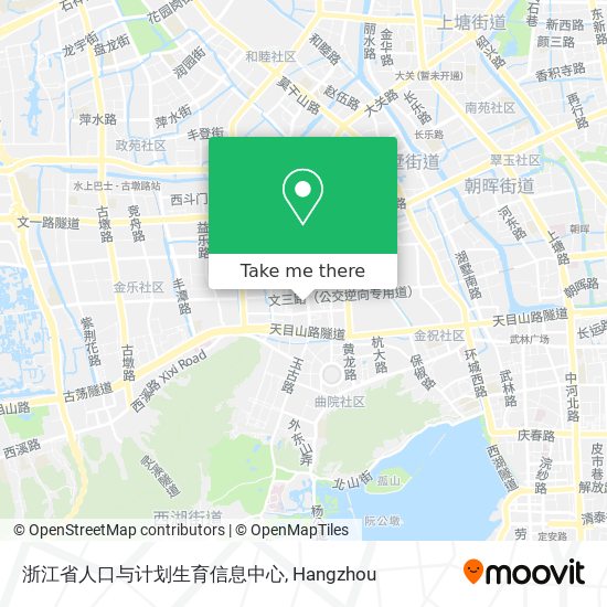 浙江省人口与计划生育信息中心 map
