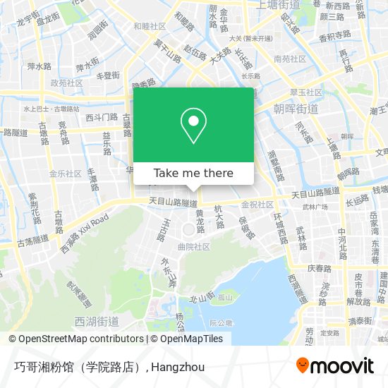 巧哥湘粉馆（学院路店） map