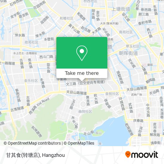 甘其食(转塘店) map