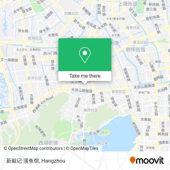 新戴记·溪鱼馆 map