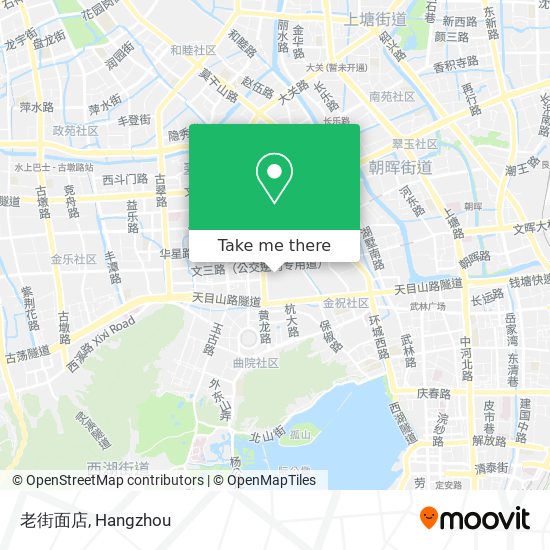 老街面店 map