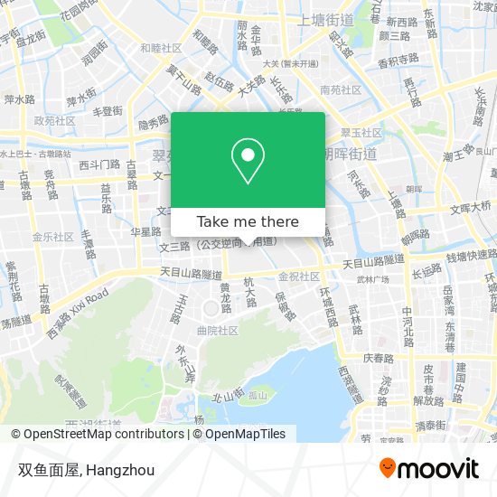 双鱼面屋 map