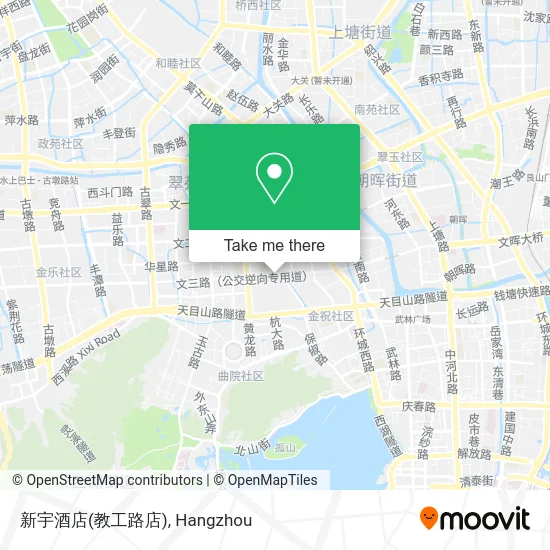 新宇酒店(教工路店) map
