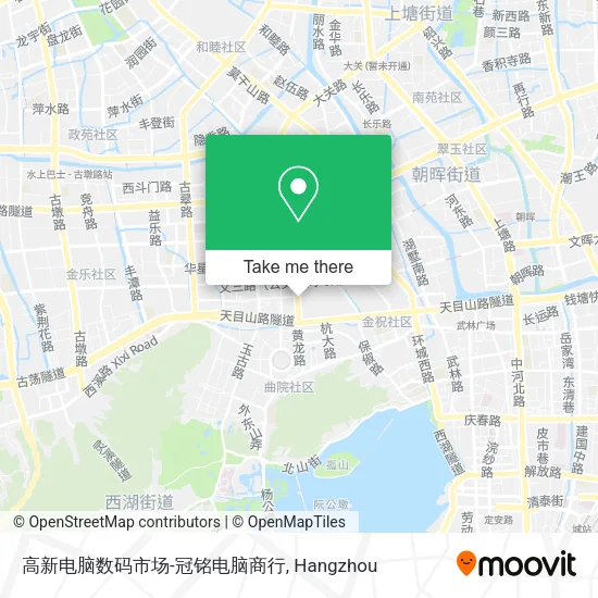 高新电脑数码市场-冠铭电脑商行 map