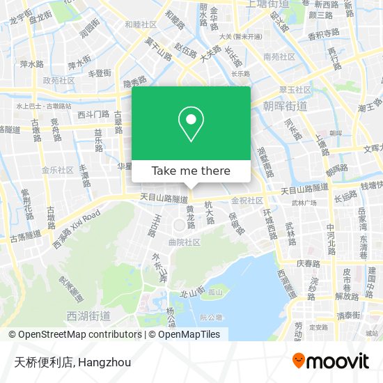 天桥便利店 map