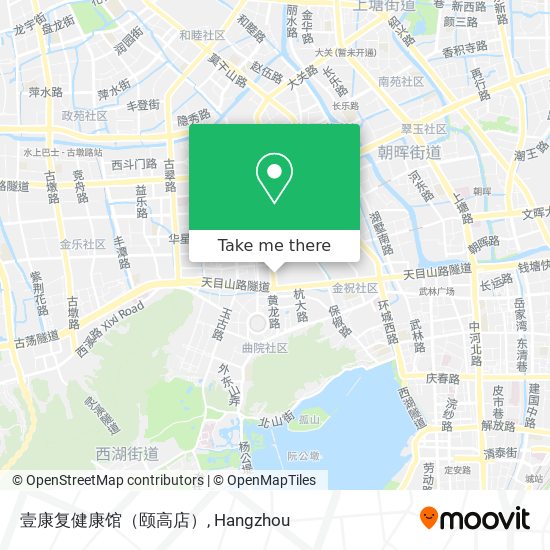 壹康复健康馆（颐高店） map