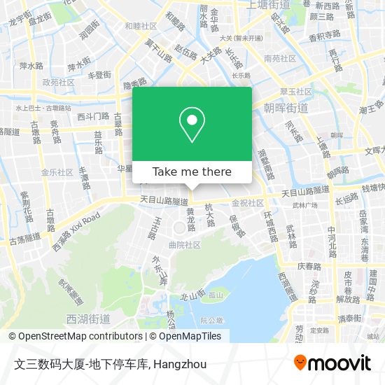 文三数码大厦-地下停车库 map