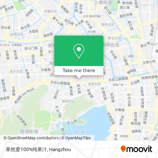 果然爱100%纯果汁 map