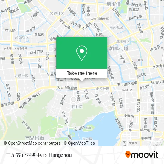 三星客户服务中心 map