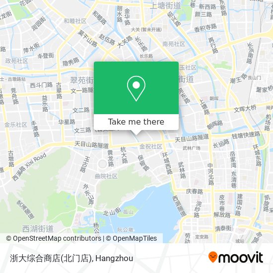 浙大综合商店(北门店) map