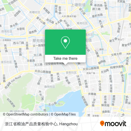 浙江省粮油产品质量检验中心 map