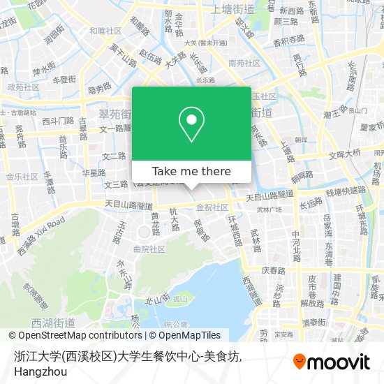 浙江大学(西溪校区)大学生餐饮中心-美食坊 map
