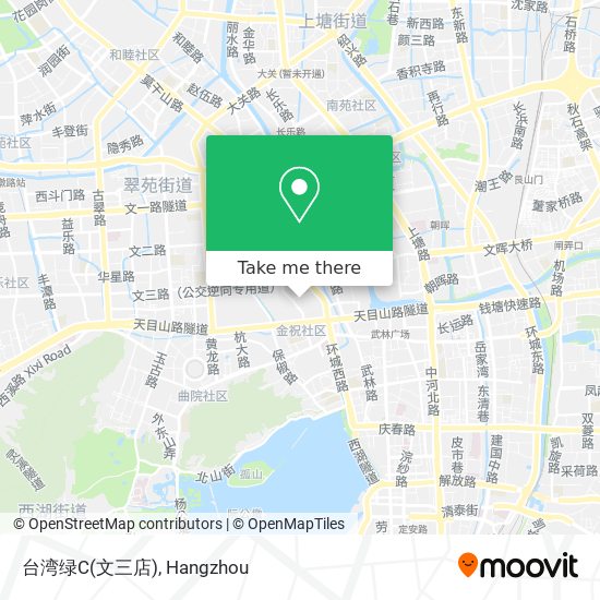 台湾绿C(文三店) map