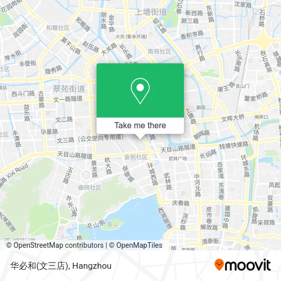 华必和(文三店) map