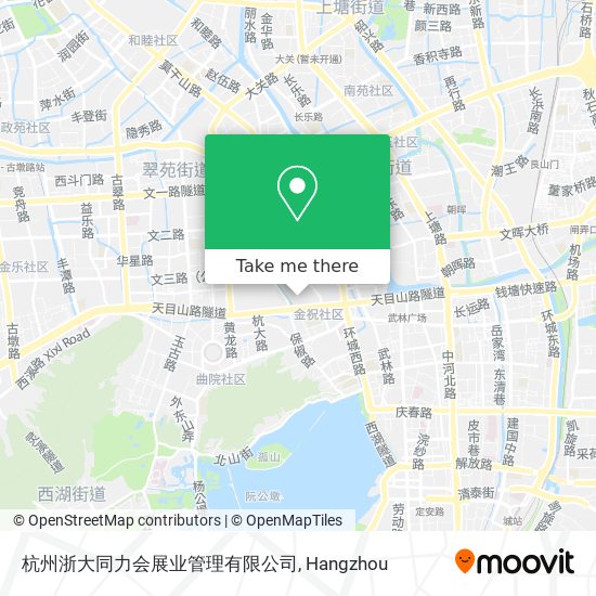 杭州浙大同力会展业管理有限公司 map