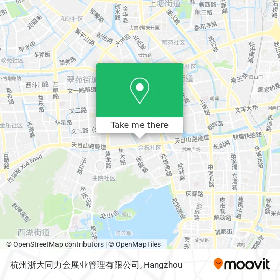 杭州浙大同力会展业管理有限公司 map
