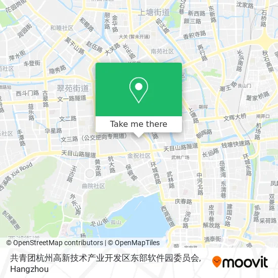 共青团杭州高新技术产业开发区东部软件园委员会 map