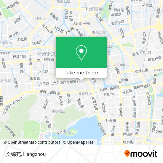 文锦苑 map