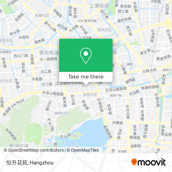恒升花苑 map