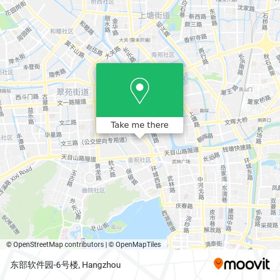 东部软件园-6号楼 map
