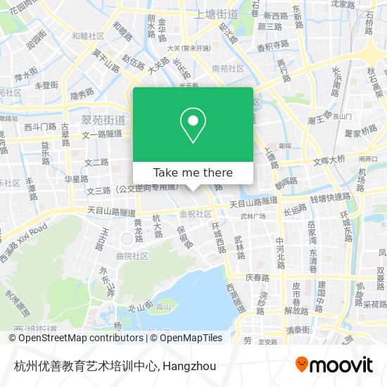 杭州优善教育艺术培训中心 map