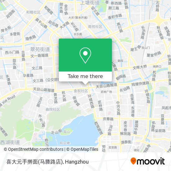 喜大元手擀面(马塍路店) map