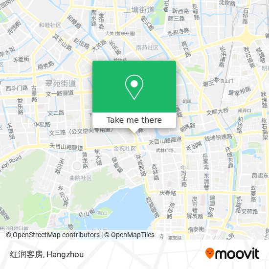 红润客房 map