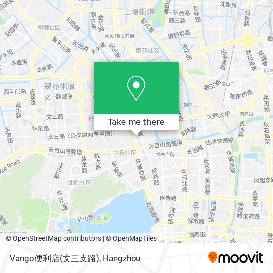 Vango便利店(文三支路) map