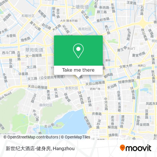 新世纪大酒店-健身房 map