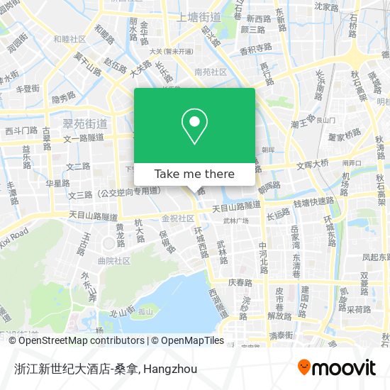 浙江新世纪大酒店-桑拿 map