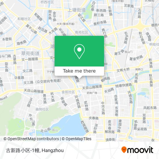 古新路小区-1幢 map