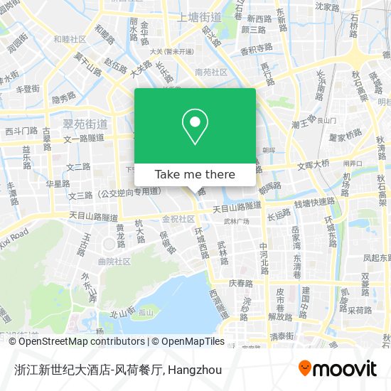 浙江新世纪大酒店-风荷餐厅 map