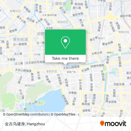 金吉鸟健身 map
