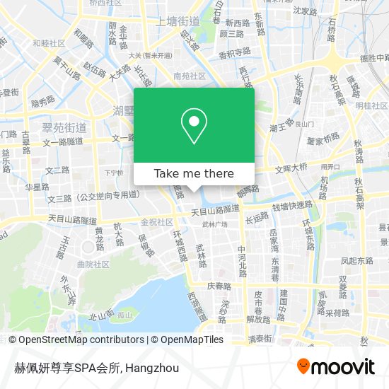 赫佩妍尊享SPA会所 map
