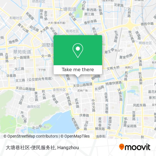 大塘巷社区-便民服务社 map