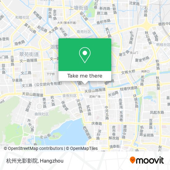 杭州光影影院 map