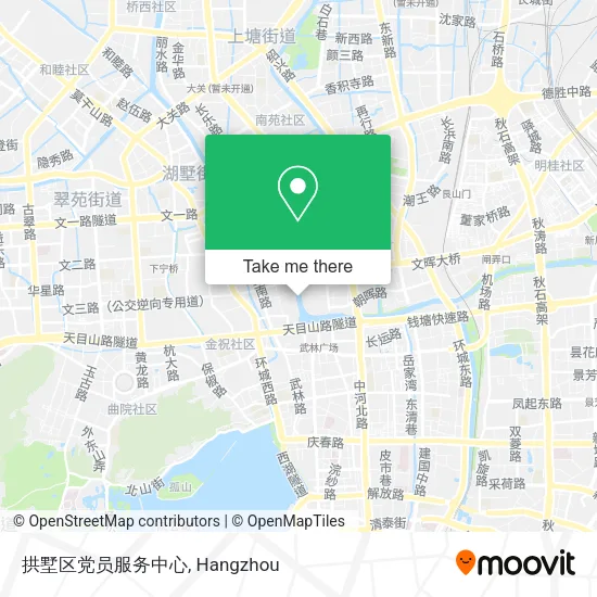 拱墅区党员服务中心 map