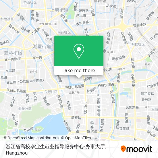 浙江省高校毕业生就业指导服务中心-办事大厅 map