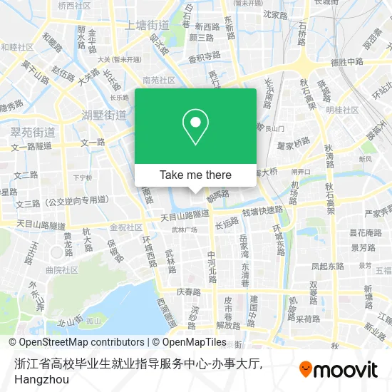 浙江省高校毕业生就业指导服务中心-办事大厅 map
