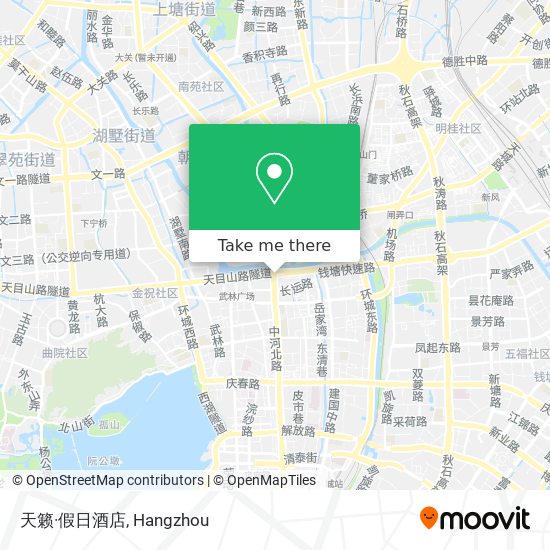 天籁·假日酒店 map