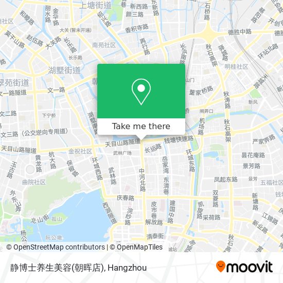 静博士养生美容(朝晖店) map