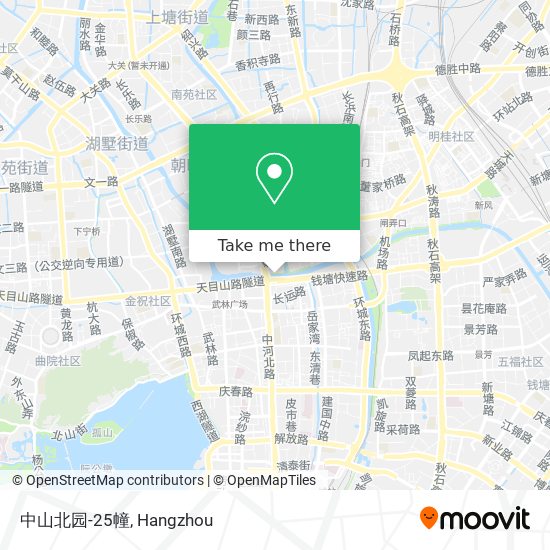 中山北园-25幢 map