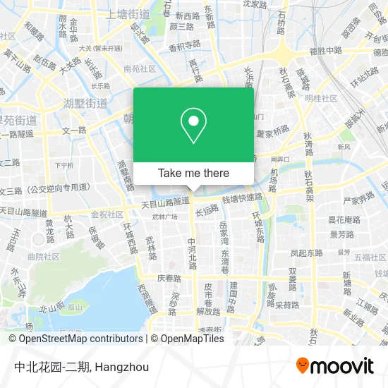 中北花园-二期 map