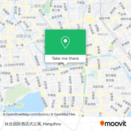 钛合国际酒店式公寓 map